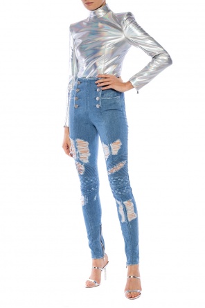 Distressed jeans, zdjęcie 2 Distressed jeans od Balmain